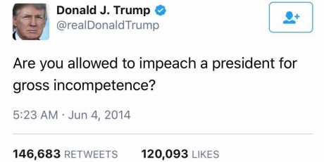 It's time to talk impeachment. Now.