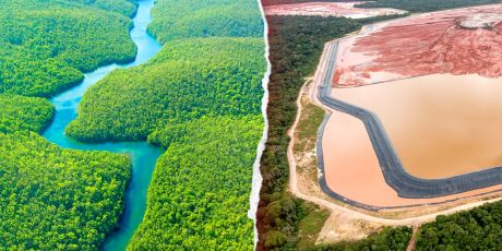 ¡Una herida enorme en el corazón de la Amazonía!