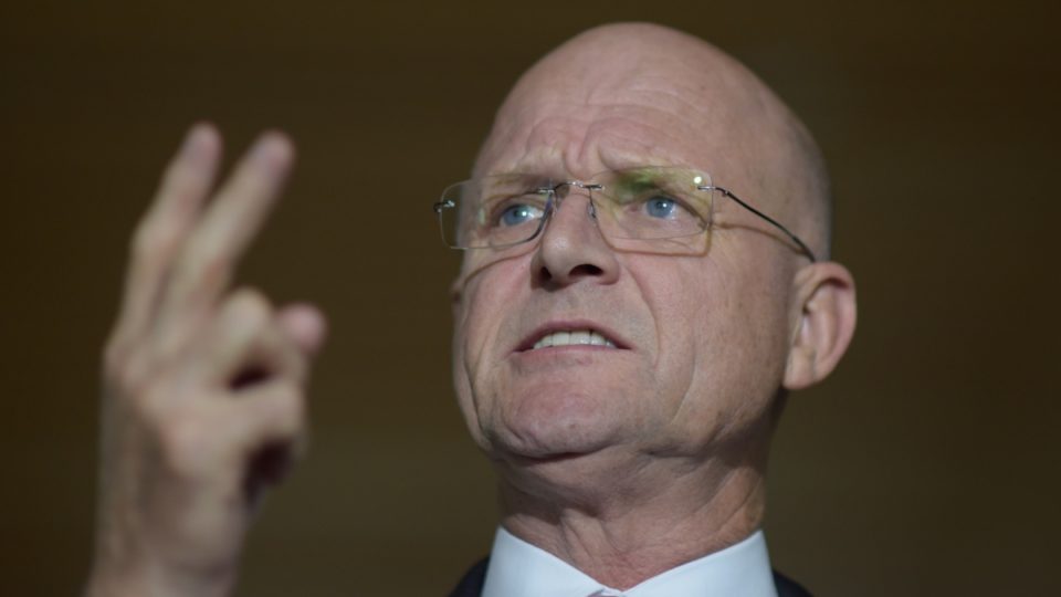 Leyonhjelm: your time is up!