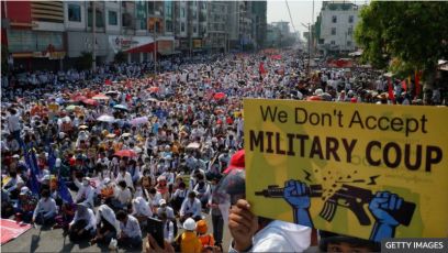 Restore peace and democracy in Myanmar