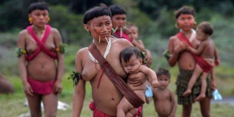 Stand with the Yanomami mothers