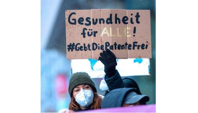 Schreiben Sie Olaf Scholz eine Nachricht und fordern Sie Impfstoff für alle! 