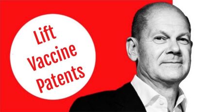 Welcome Chancellor Scholz with a powerful call for a People's Vaccine -- Add your voice! 