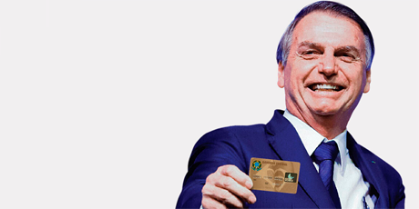 Presidente Bolsonaro: tire o sigilo dos cartões!