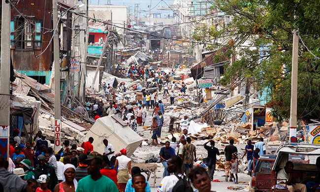 Reconstruindo o Haiti