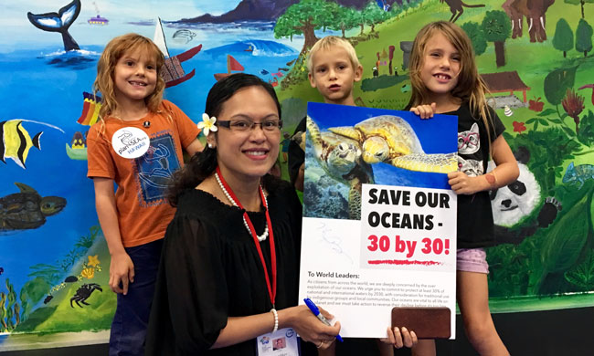 A global goal to protect 30% of our oceans!