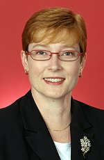 Marise Payne Minister of Foreign Affairs