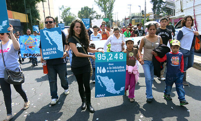 Mexico's water gered van vervuiling