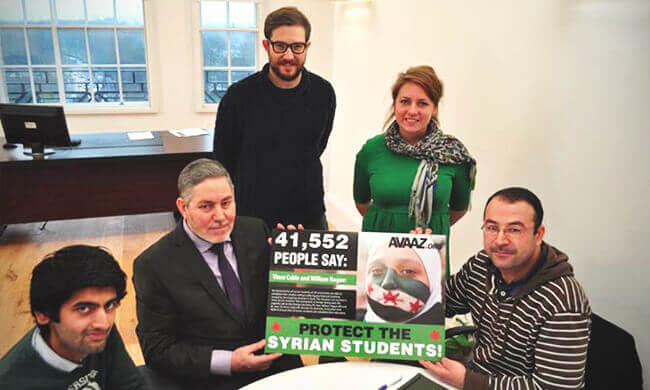 Hope for Syrian students abroad
