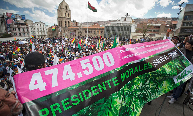 Protegendo a Amazônia boliviana