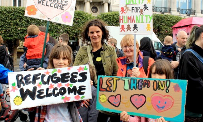 Acogiendo a refugiados en nuestros hogares