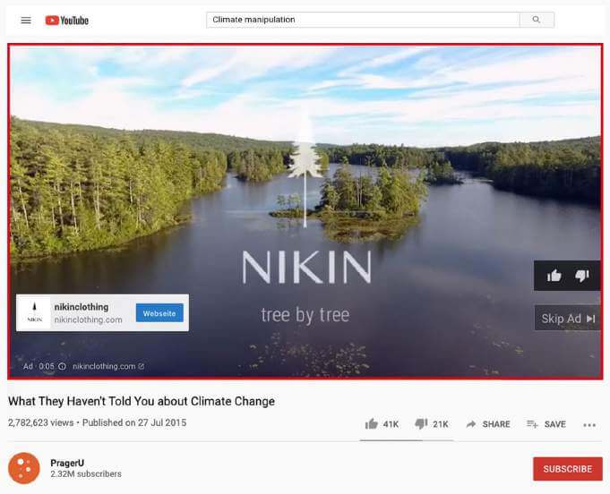 NIKIN Ad